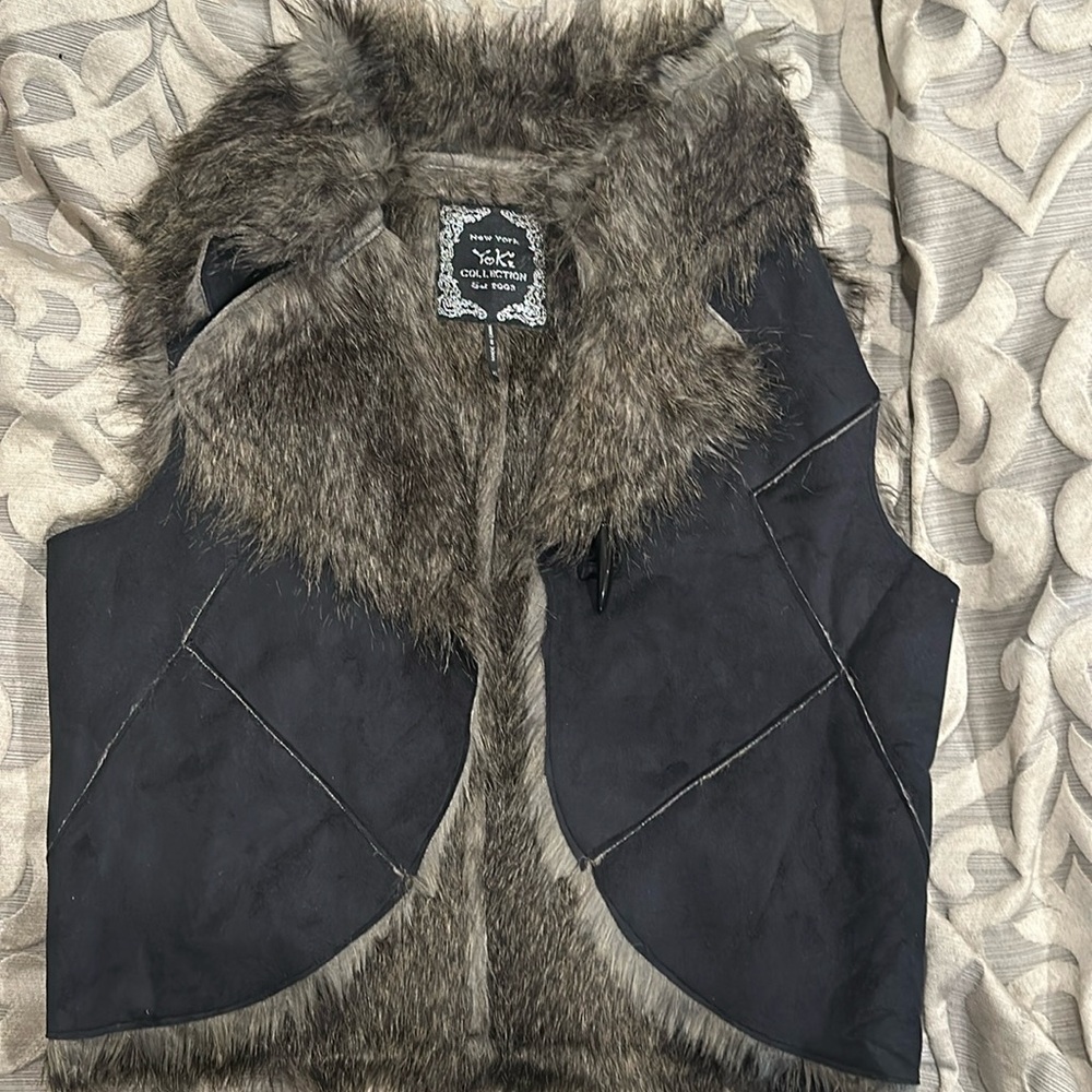 100% Vegan Leather Vest